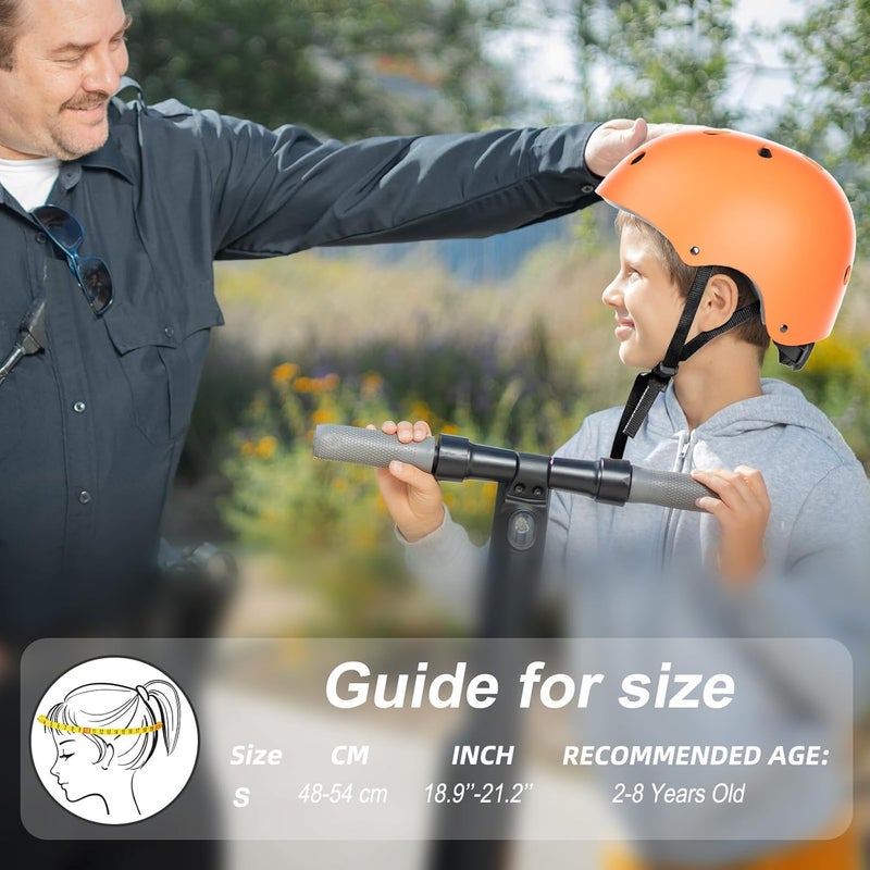 67i Kids Bike Helmet Toddler Helmets for Ages 3-8 Years Old Girls Boys Kid Adjustable Skateboard Bicycle Helmets Multi-Sport Ventilation Skateboarding Cycling Scooter Roller Skate Helmet - Image 4